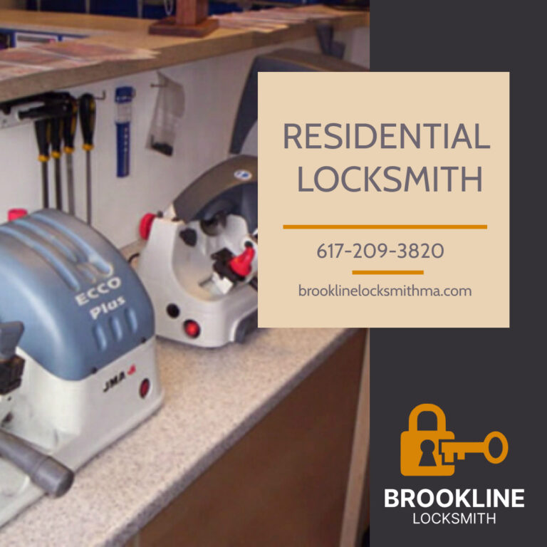 Residential Locksmith in Brookline MA 768x768