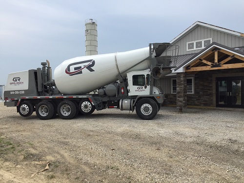 Gra-Rock Redi Mix and Precast, LLC truck2