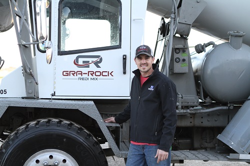 Gra-Rock Redi Mix and Precast, LLC truck4