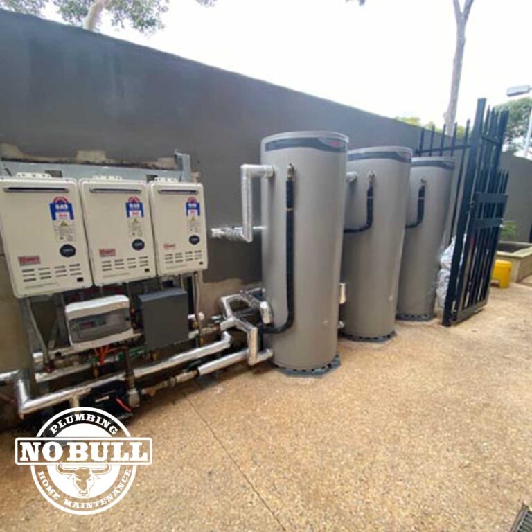 No Bull Plumbing & Home Maintenance Commercial hot water System Installation 01 768x768 1 1