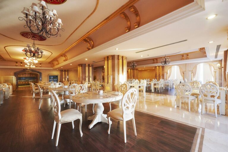 new clean luxury restaurant european style amara dolce vita luxury hotel resort tekirova kemer turkey 768x512