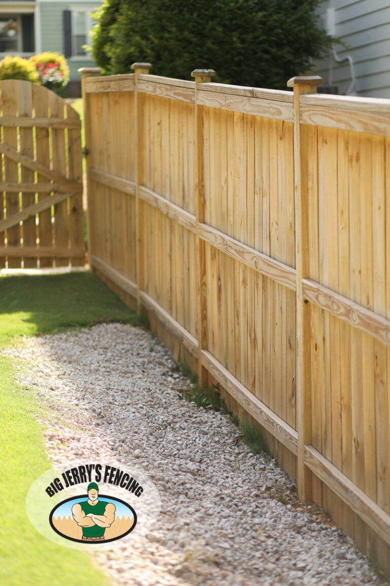 Big Jerry's Fencing Tampa Cannonball Wood Privacy Fence 07 768x1152