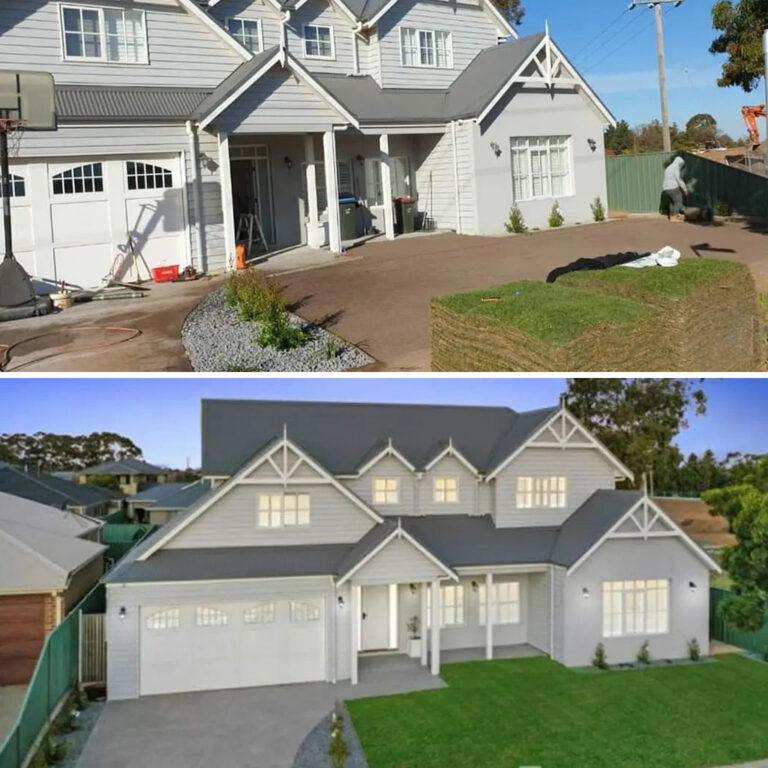 Green Turf Landscaping before after 04 768x768