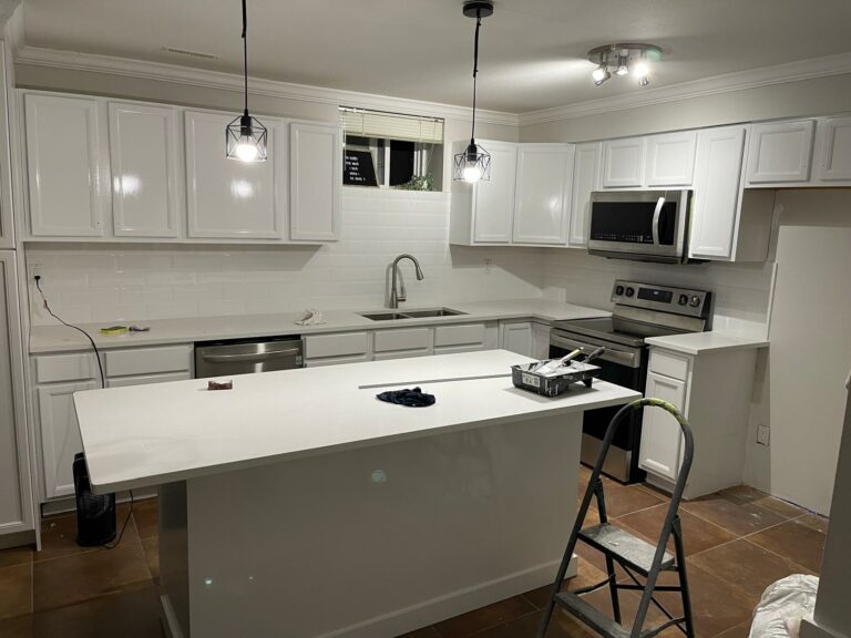 SkyView Painting Services Company kitchen painting 768x576