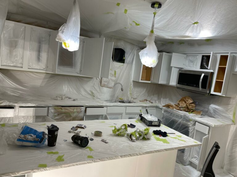 SkyView Painting Services Company kitchen painting services 768x576