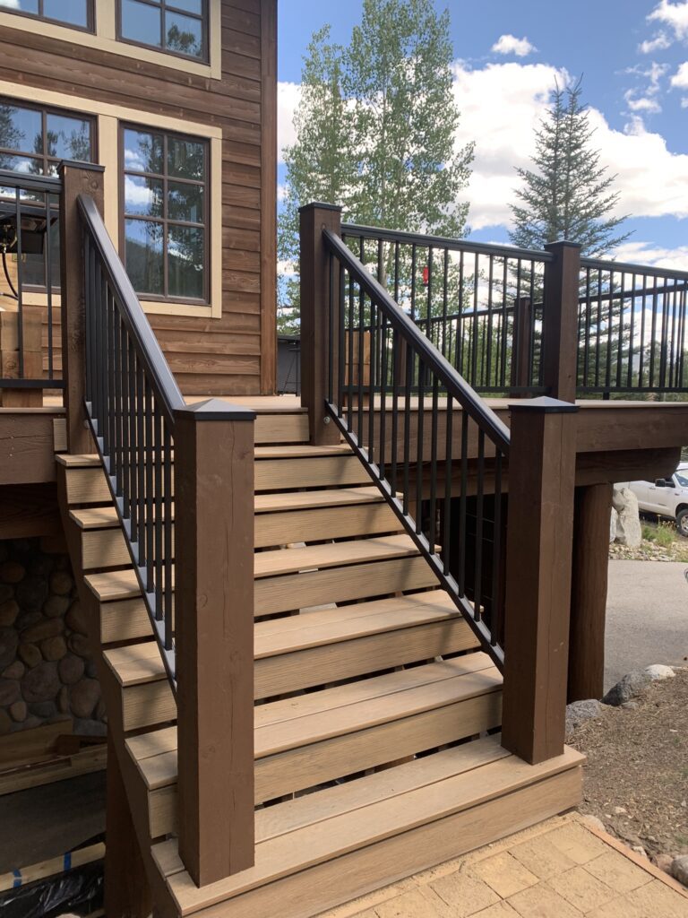 Bluebird Custom Homes custom patio