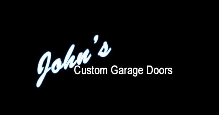 johns custom garage doors logo 768x404
