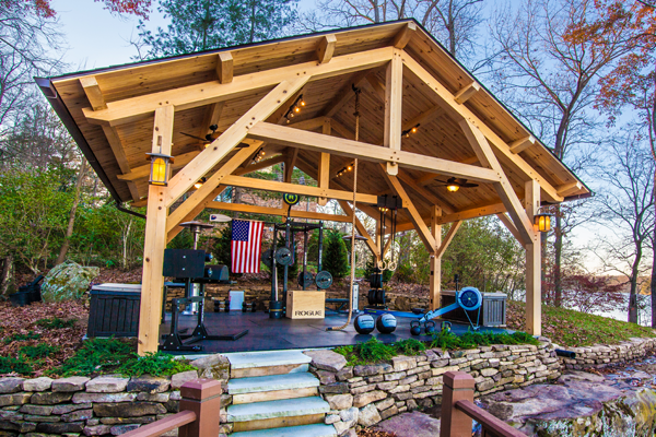 Homestead Timber Frames FranksPavilion SM