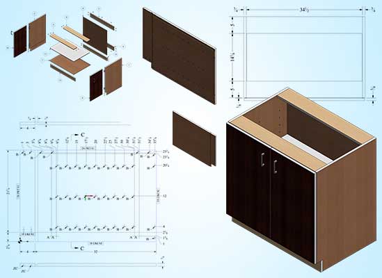 millwork joinery detail drawings