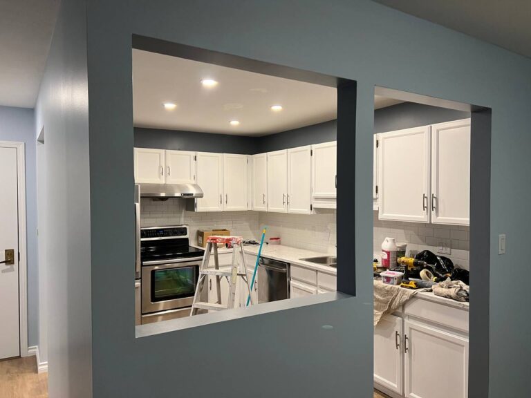 cabinet painting burnaby BC Grade A Painters 768x576