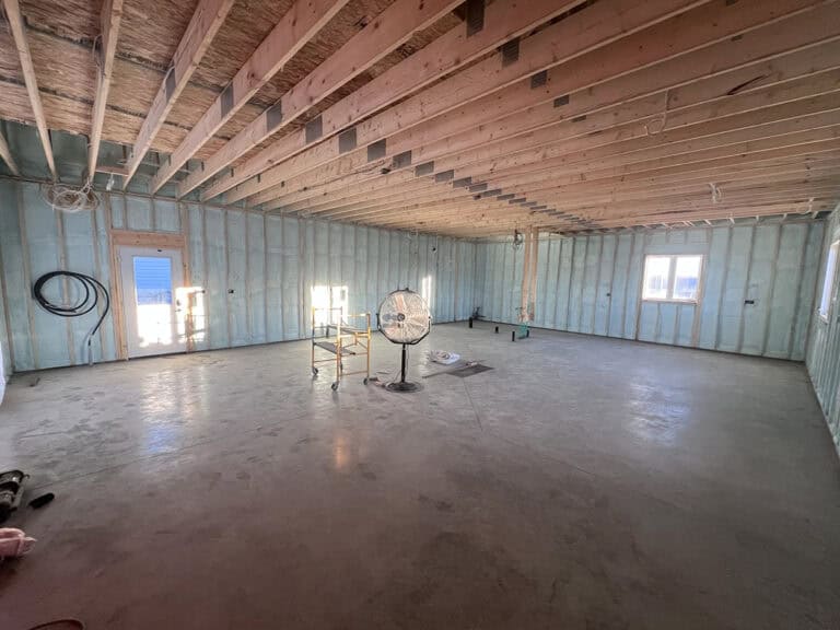 Basement Spray Foam Edmonton 768x576