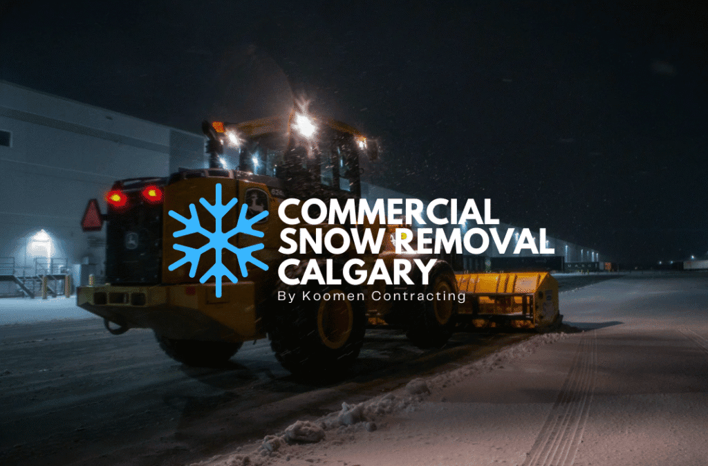 Commercial Snow Removal Calgary -