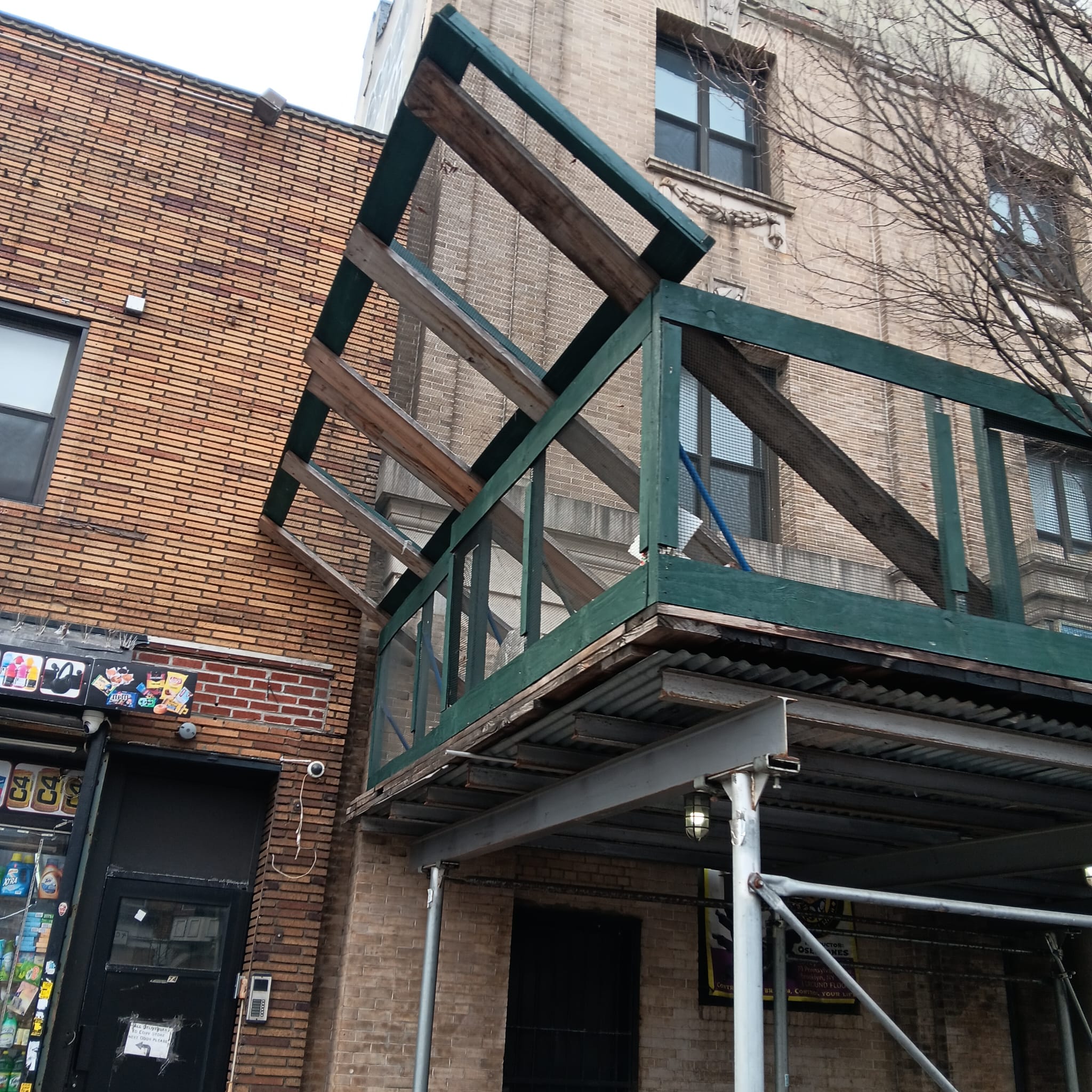 Keystone Sidewalk Shed & Scaffolding NYC -