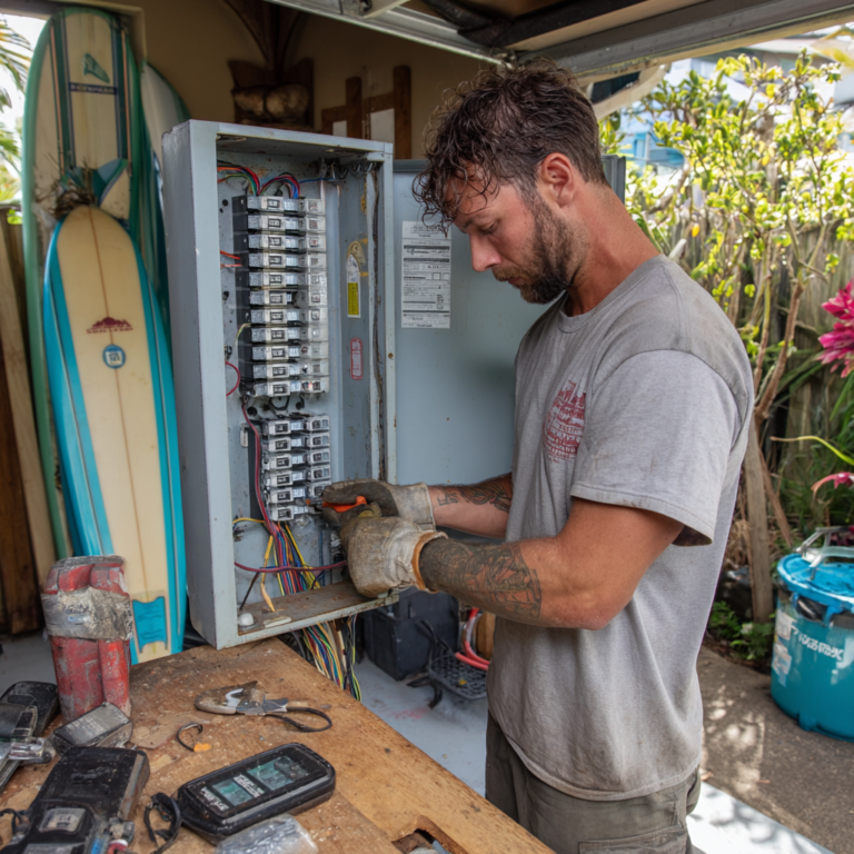 solar panel repair in Hilo 768x768