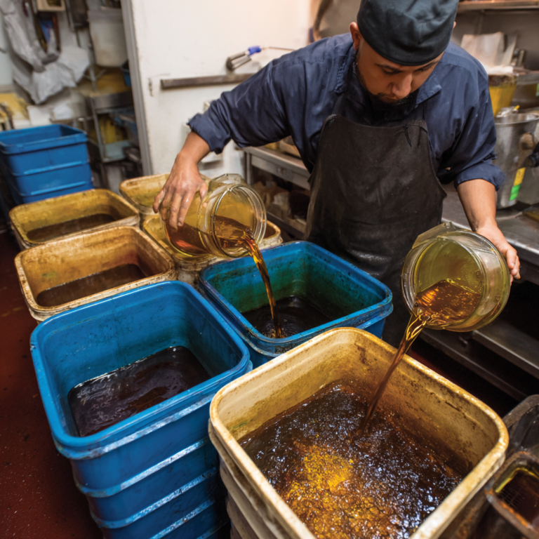 Used cooking oil collection service 768x768