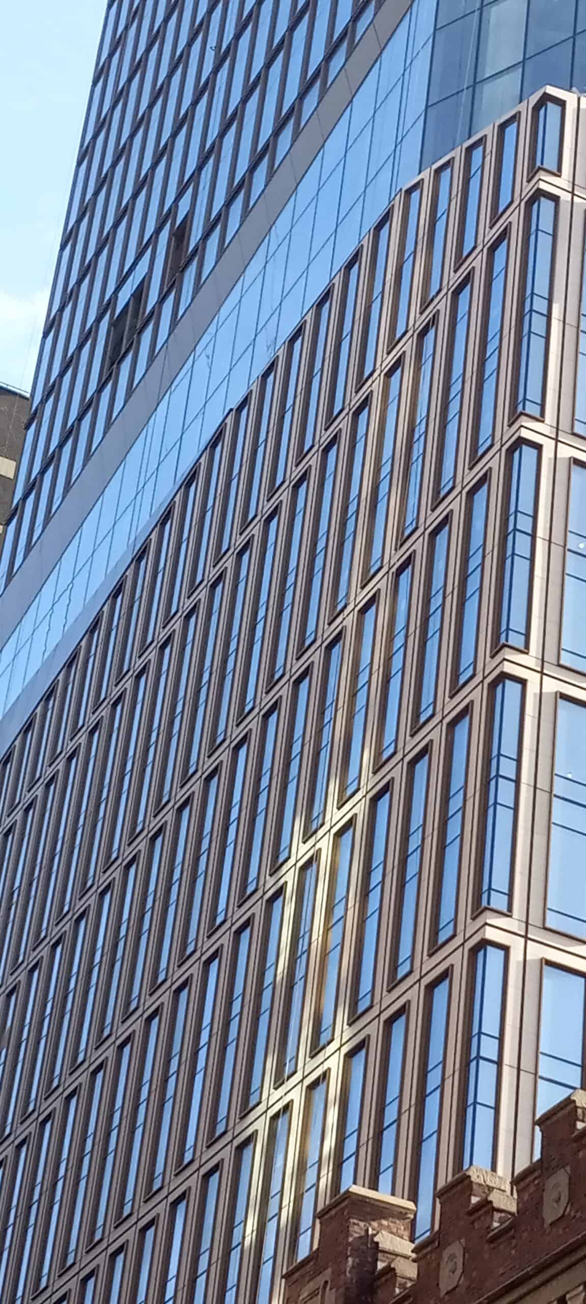 50 West 66th Street, the existing Extell residential tower on the former ABC campus on Manhattan's Upper West Side