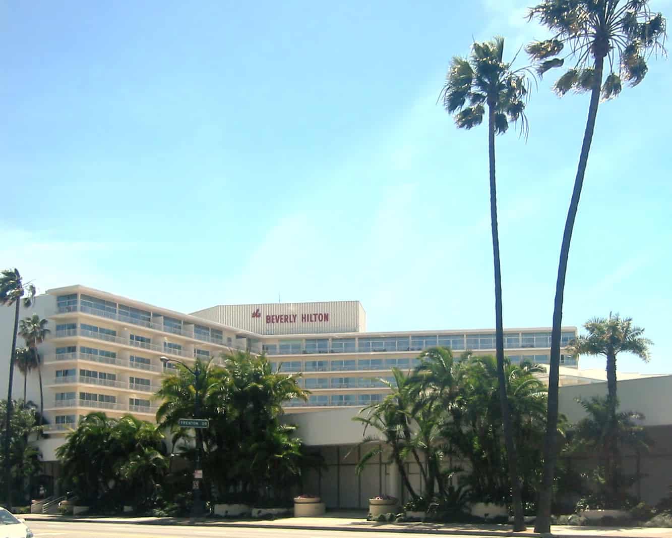 The Beverly Hilton, part of the One Beverly Hills development site