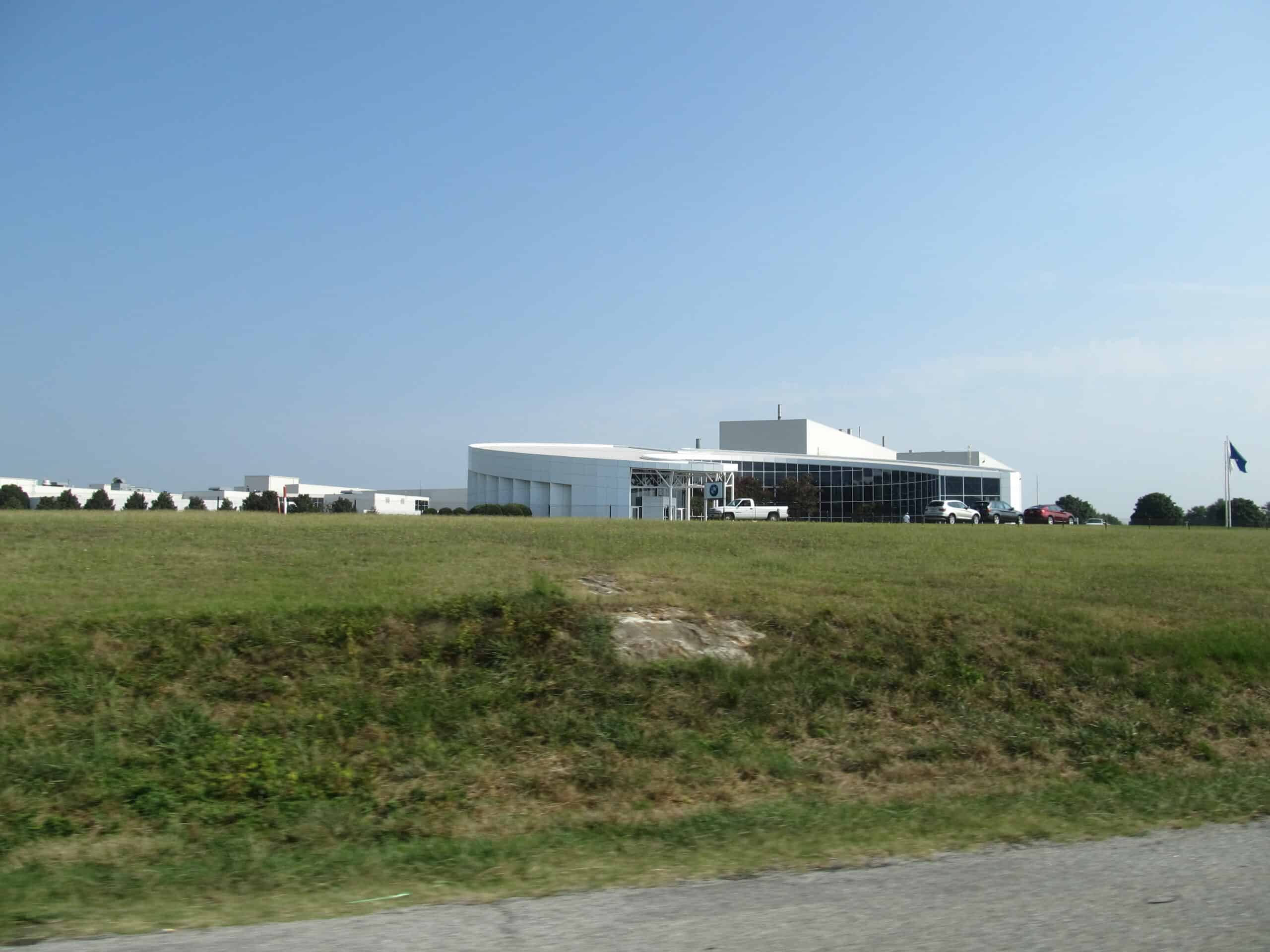 BMW US Manufacturing Plant Spartanburg in Greer, South Carolina — the assembly plant that Plant Woodruff will supply with high-voltage batteries