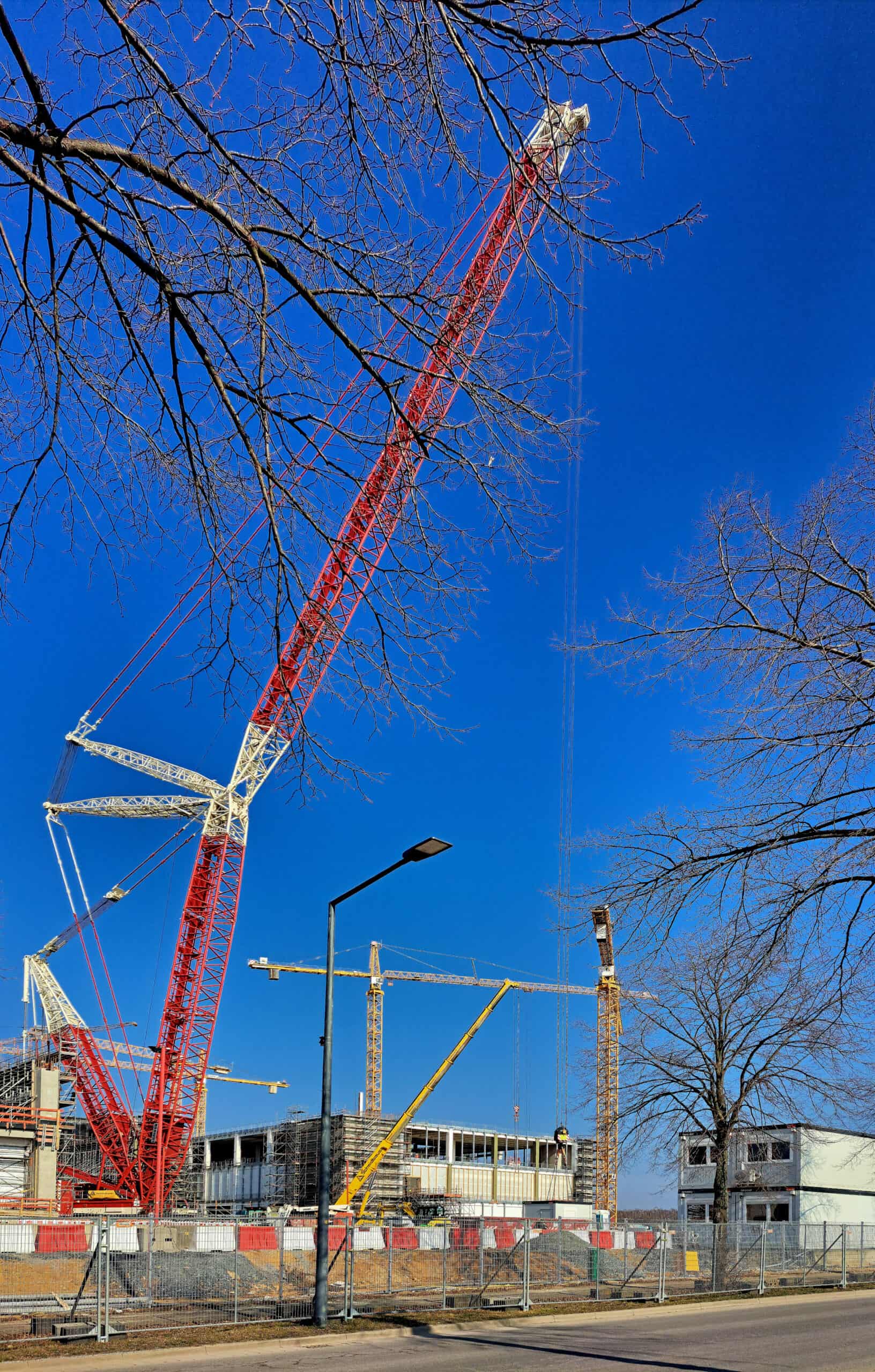 ESMC fab construction site in Dresden, Germany, March 2026