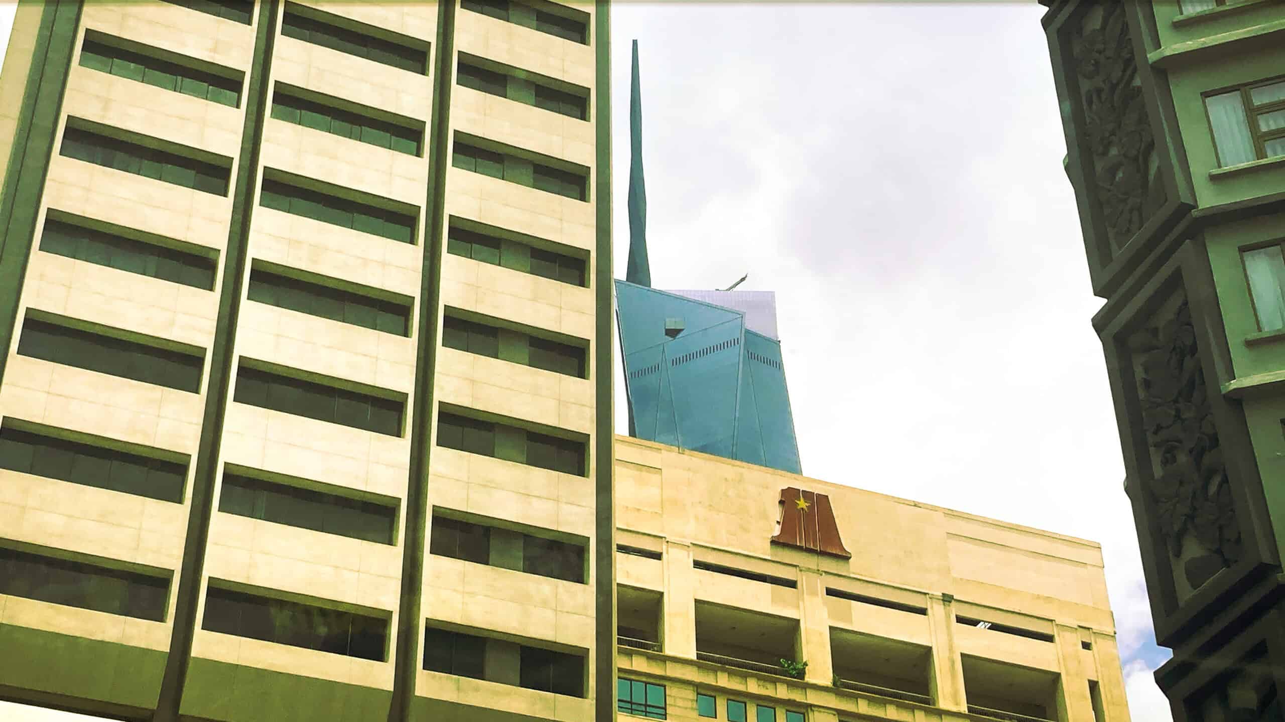 Merdeka 118 tower rising above the Kuala Lumpur skyline