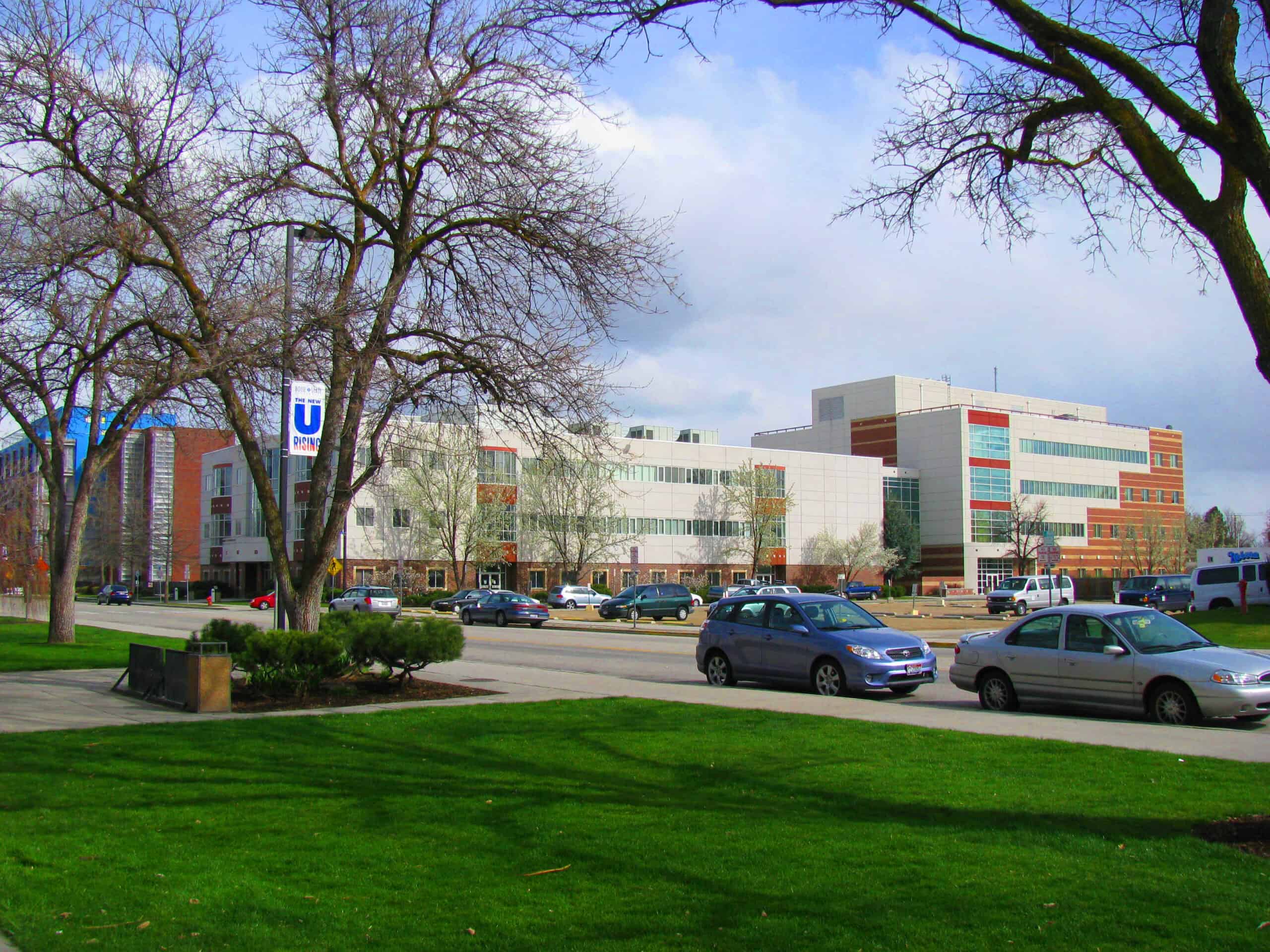 Micron Engineering Center on the Boise State University campus, near Micron`s South Federal Way fab site