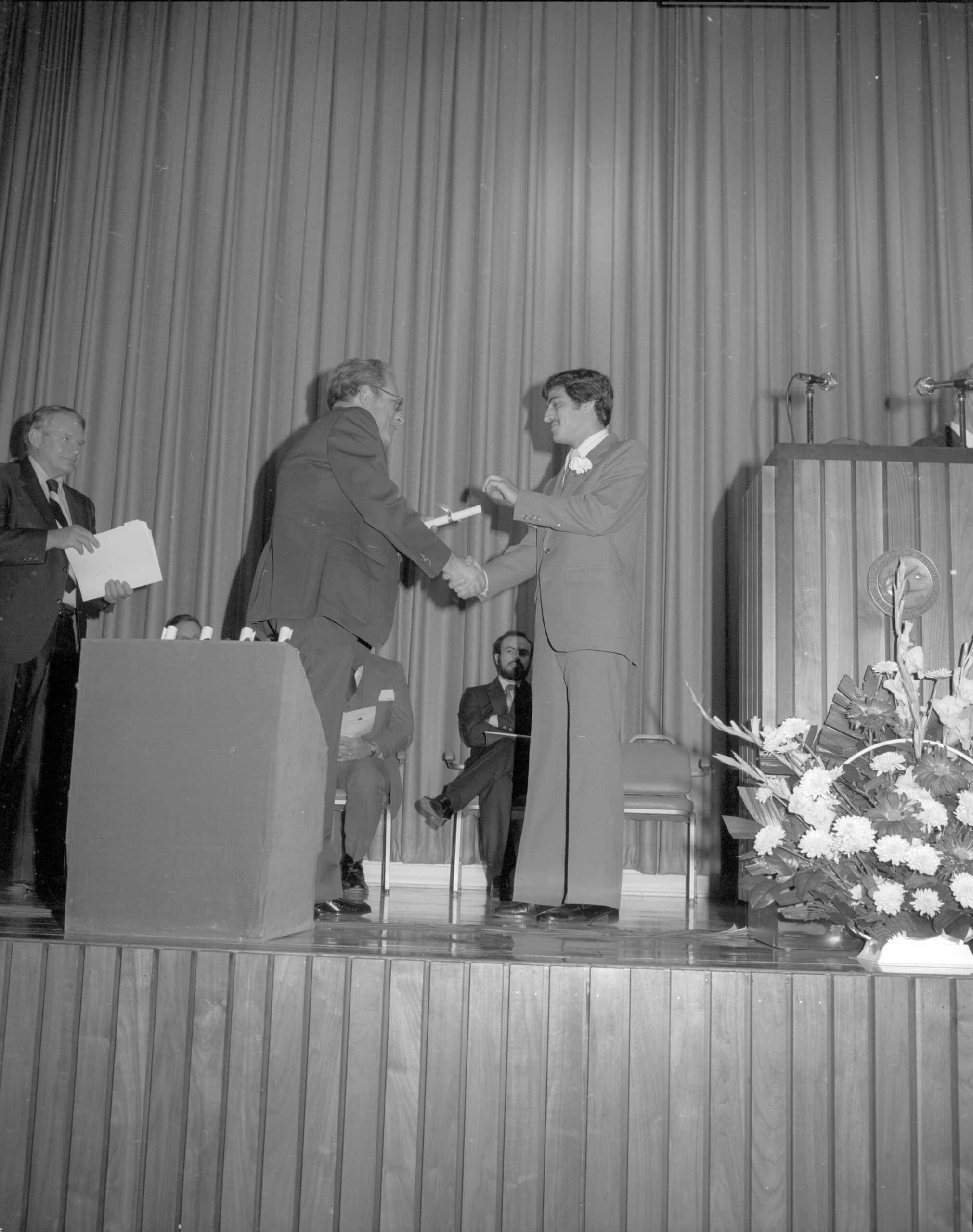 Construction trades apprentice graduation class