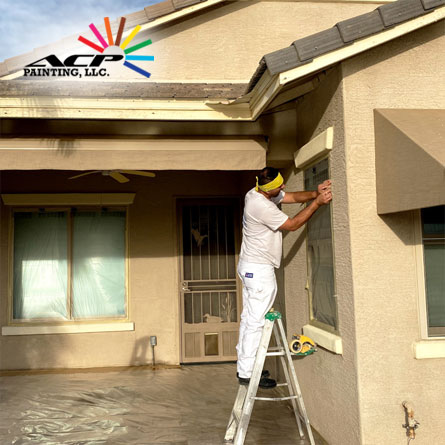 ACP Painting, LLC. scottsdale exterior house painting 1