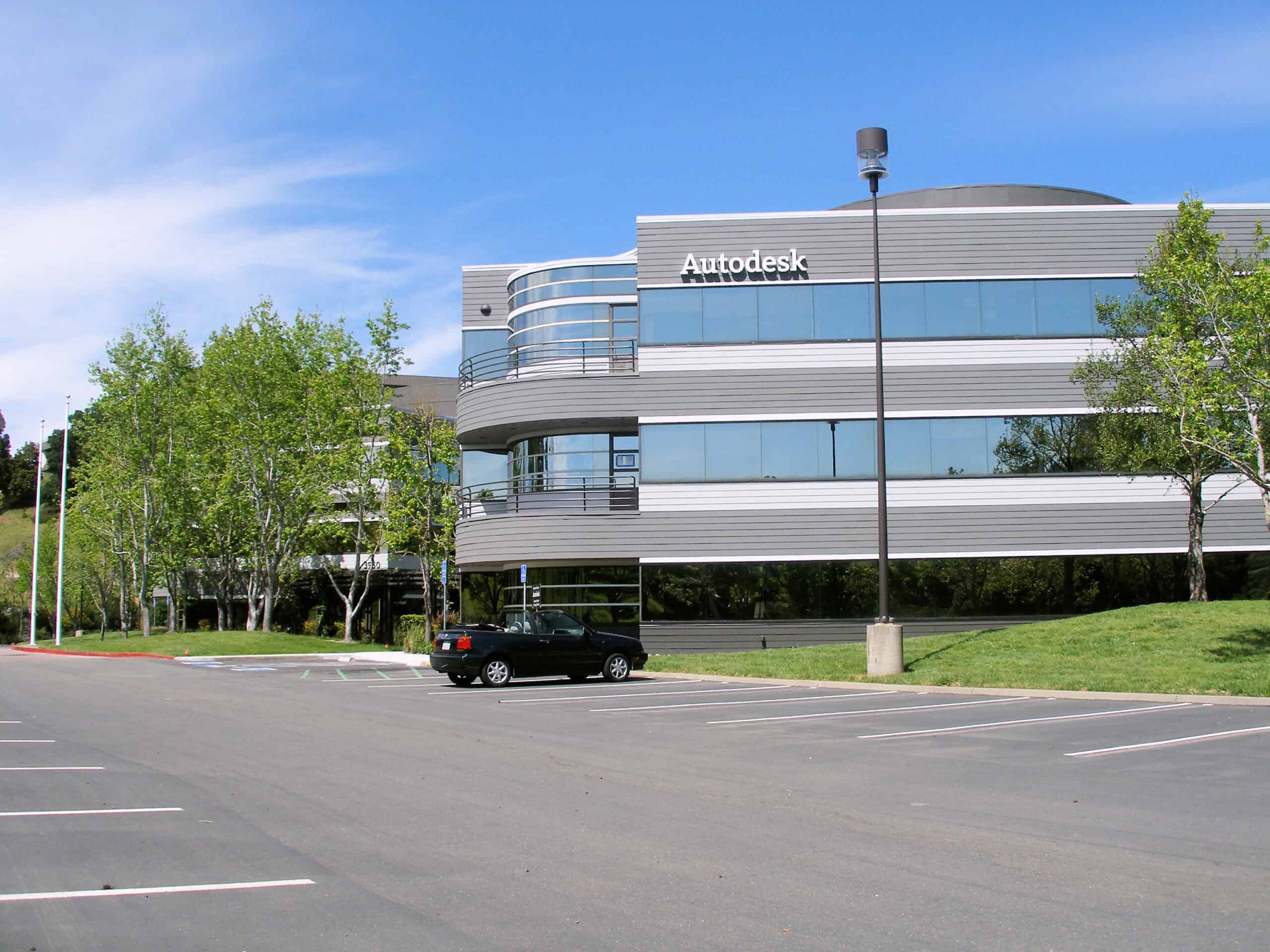 The Autodesk headquarters building