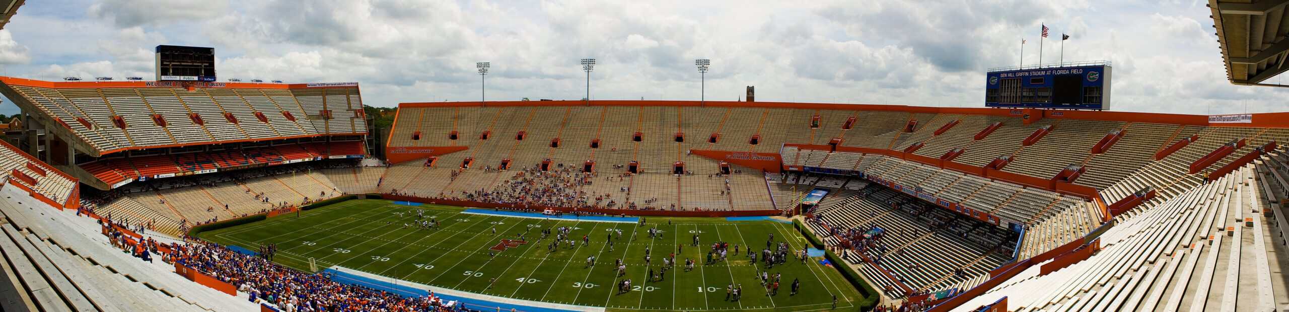 Ben Hill Griffin Stadium, the University of Florida football venue known as The Swamp