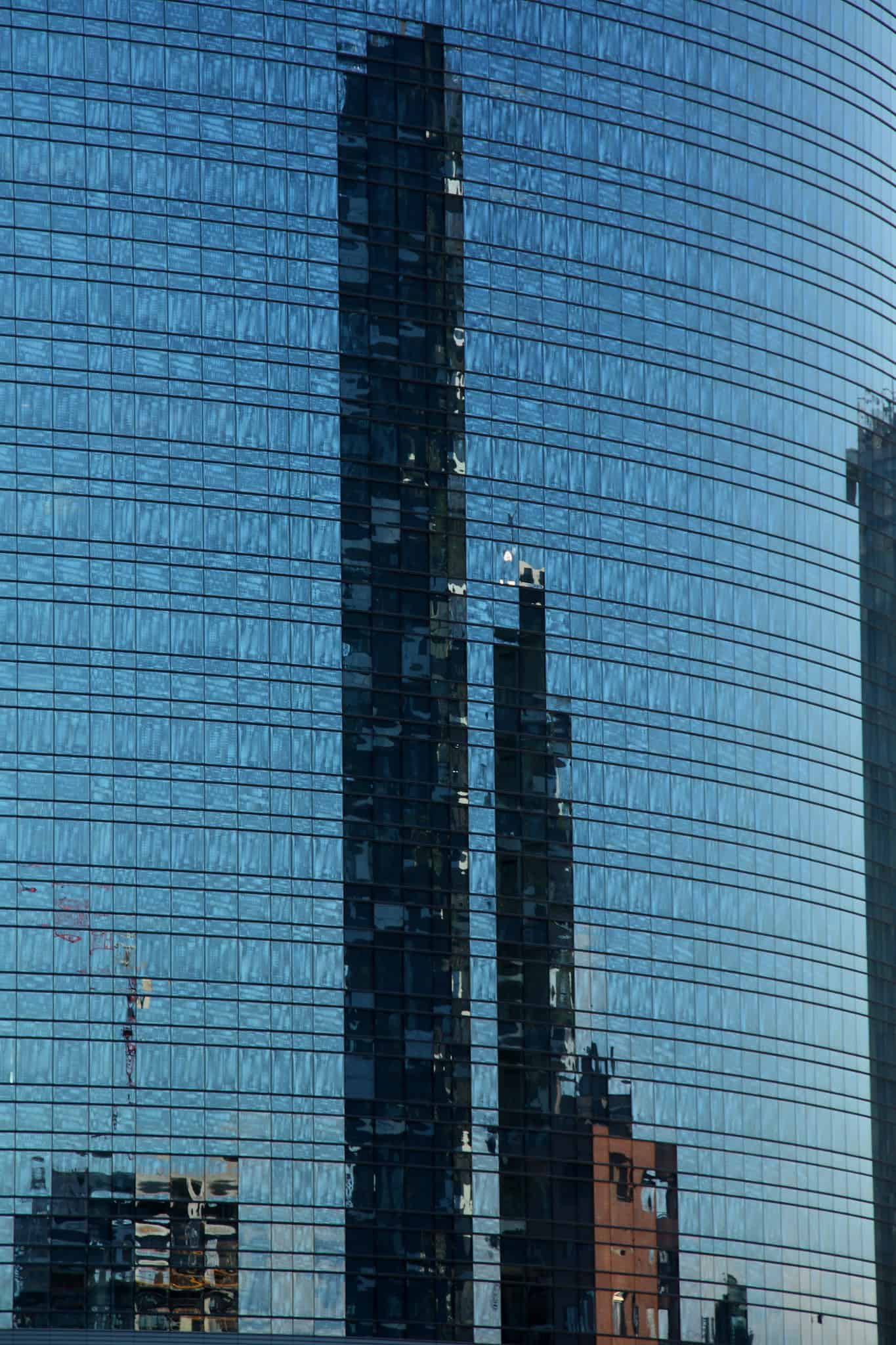 Bosco Verticale residential towers in Milan with trees on the balconies