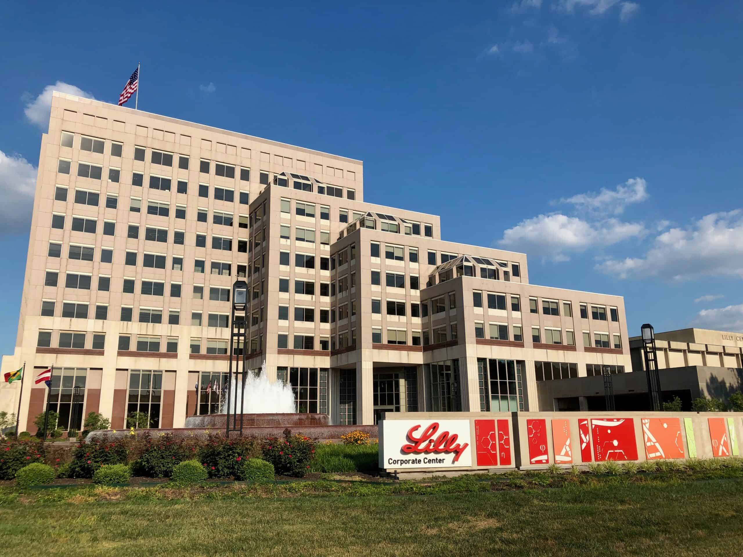 Eli Lilly and Company corporate center in Indianapolis, Indiana