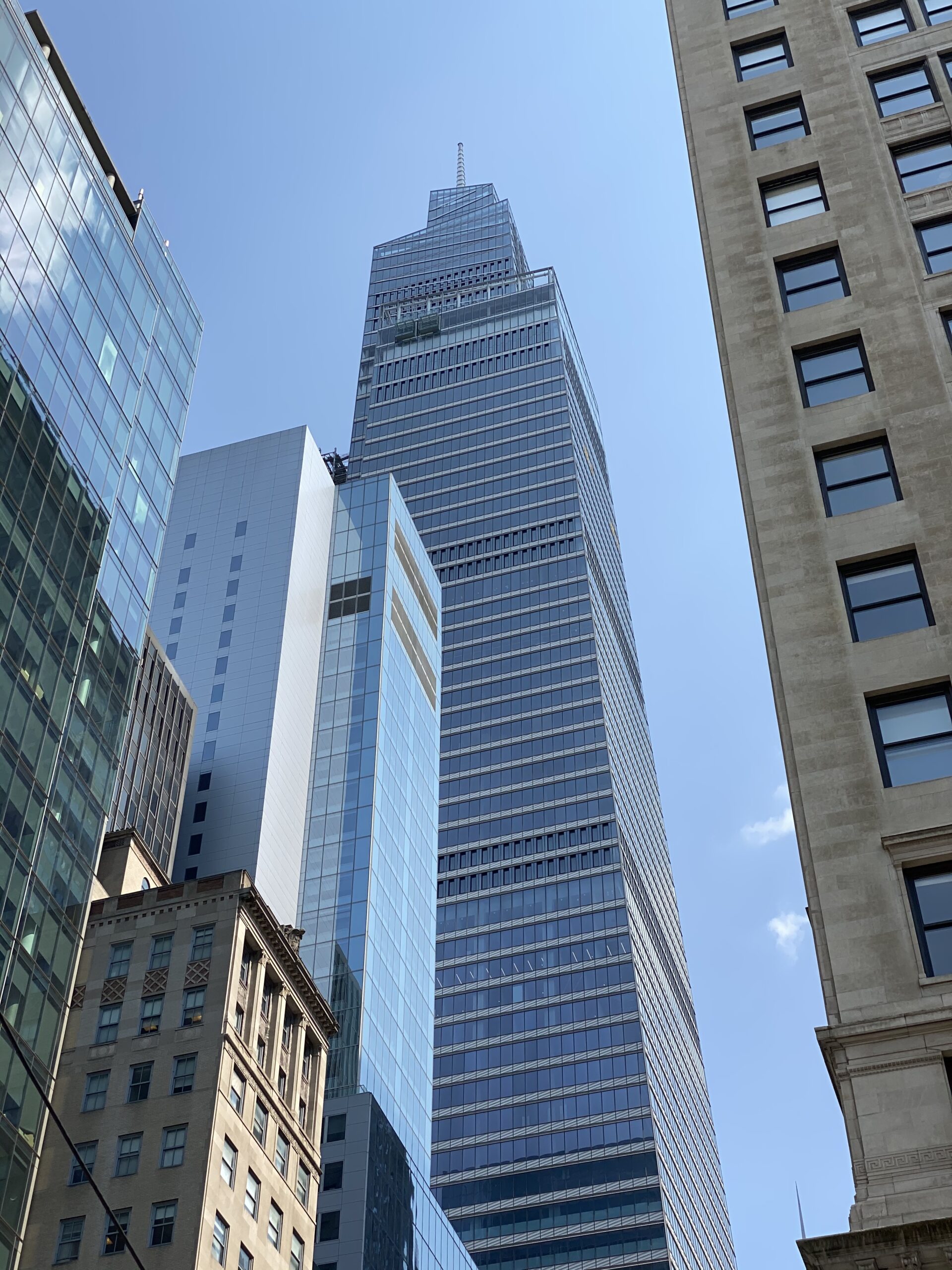 One Vanderbilt tower rising over 42nd Street in Midtown Manhattan