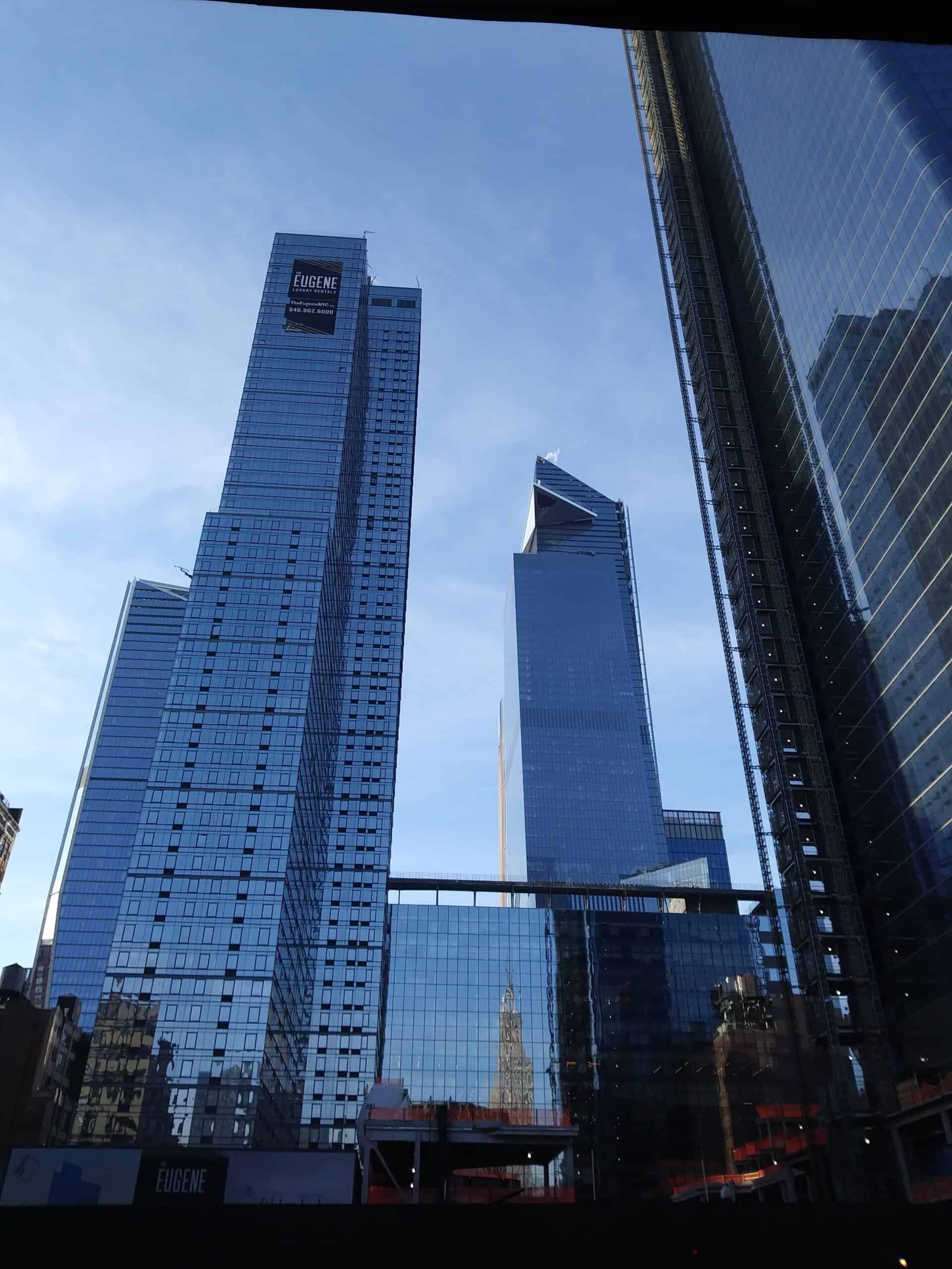 The Manhattan West towers on the far West Side of Manhattan, New York