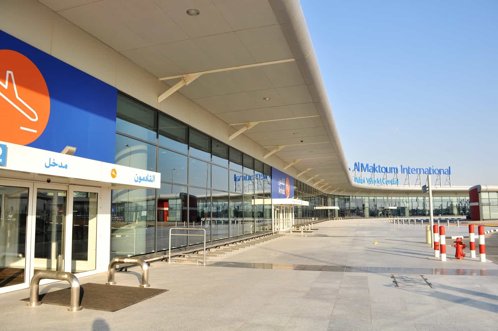Al Maktoum International Airport terminal at Dubai World Central