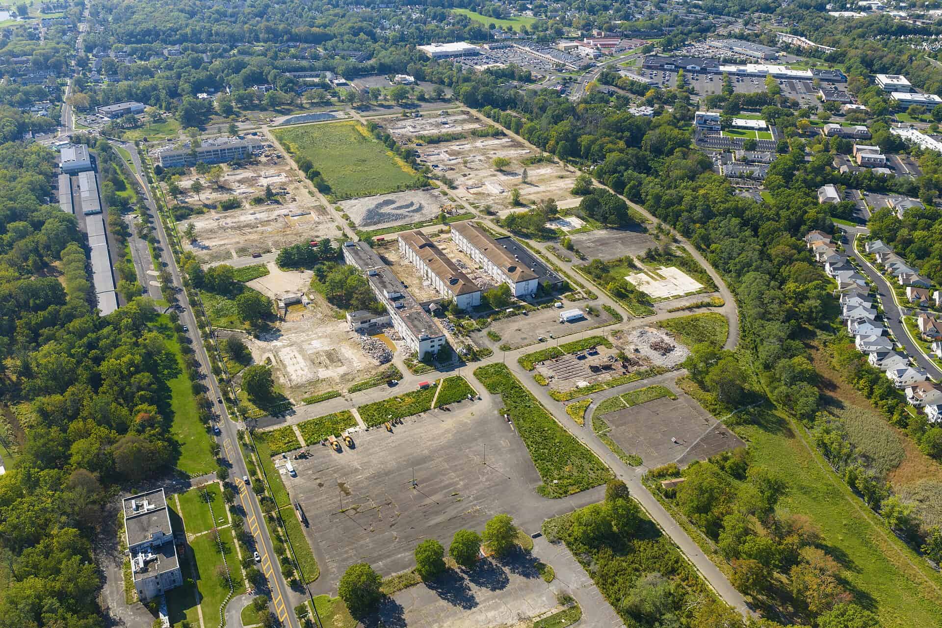 Fort Monmouth along the Avenue of Memories in Monmouth County, New Jersey