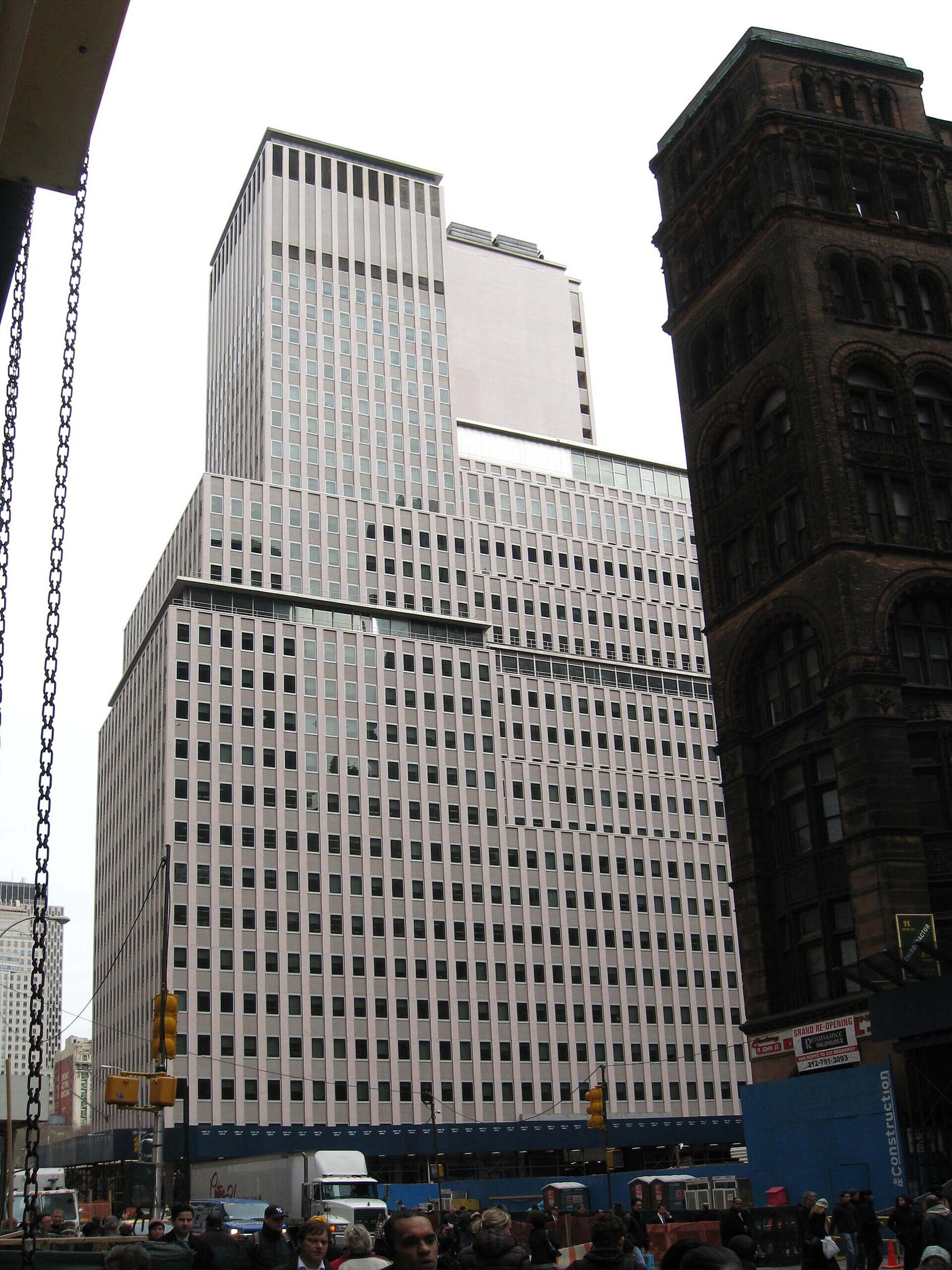 The former Western Electric Building at 222 Broadway in Lower Manhattan