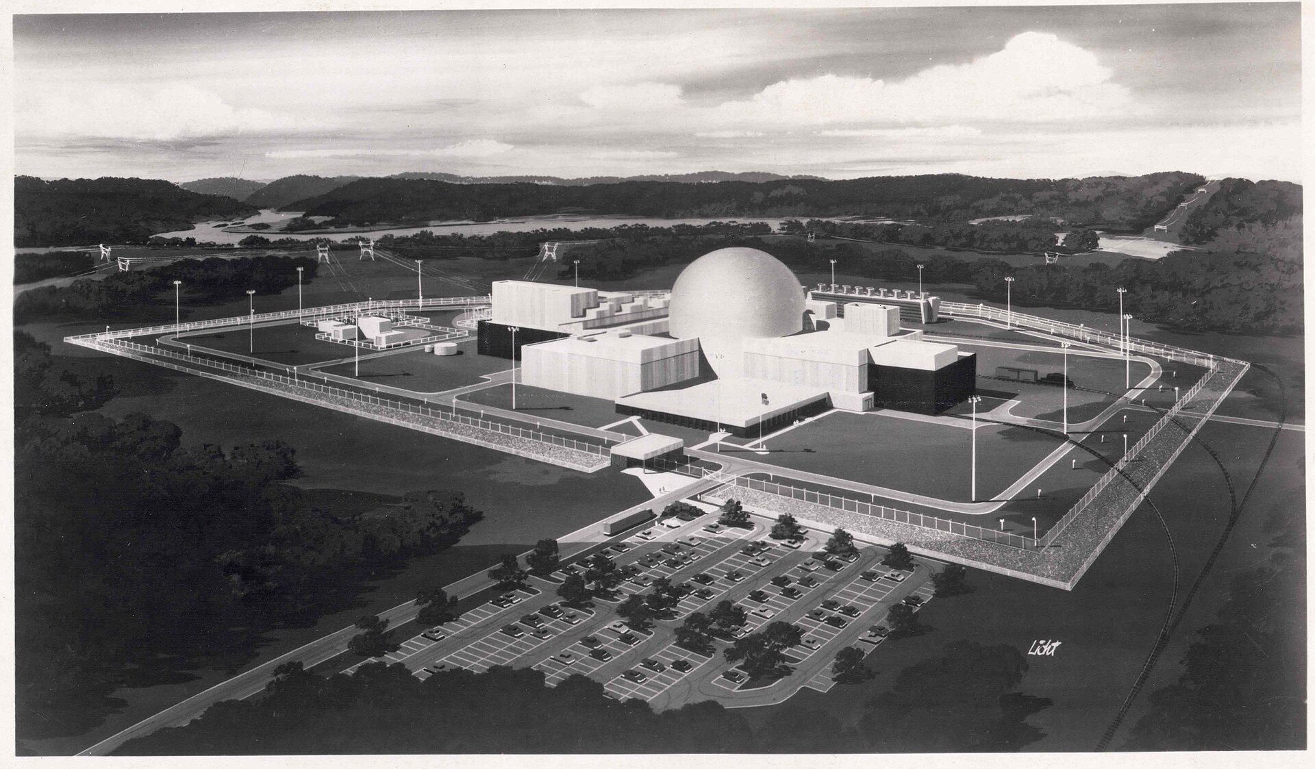 The Clinch River site in Oak Ridge, Tennessee, cleared for reactor construction