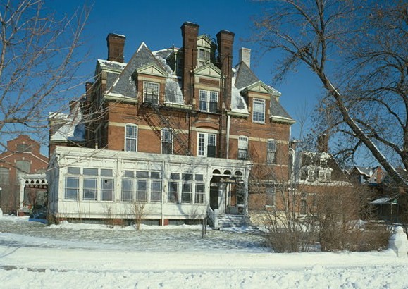 The Queen Anne style Hotel Florence in the Pullman neighborhood of Chicago