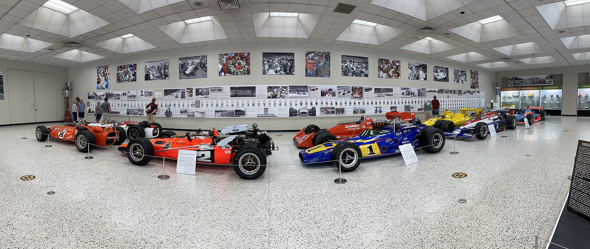 Projects Exterior of the Indianapolis Motor Speedway Museum, the institution expanding with a new restoration facility