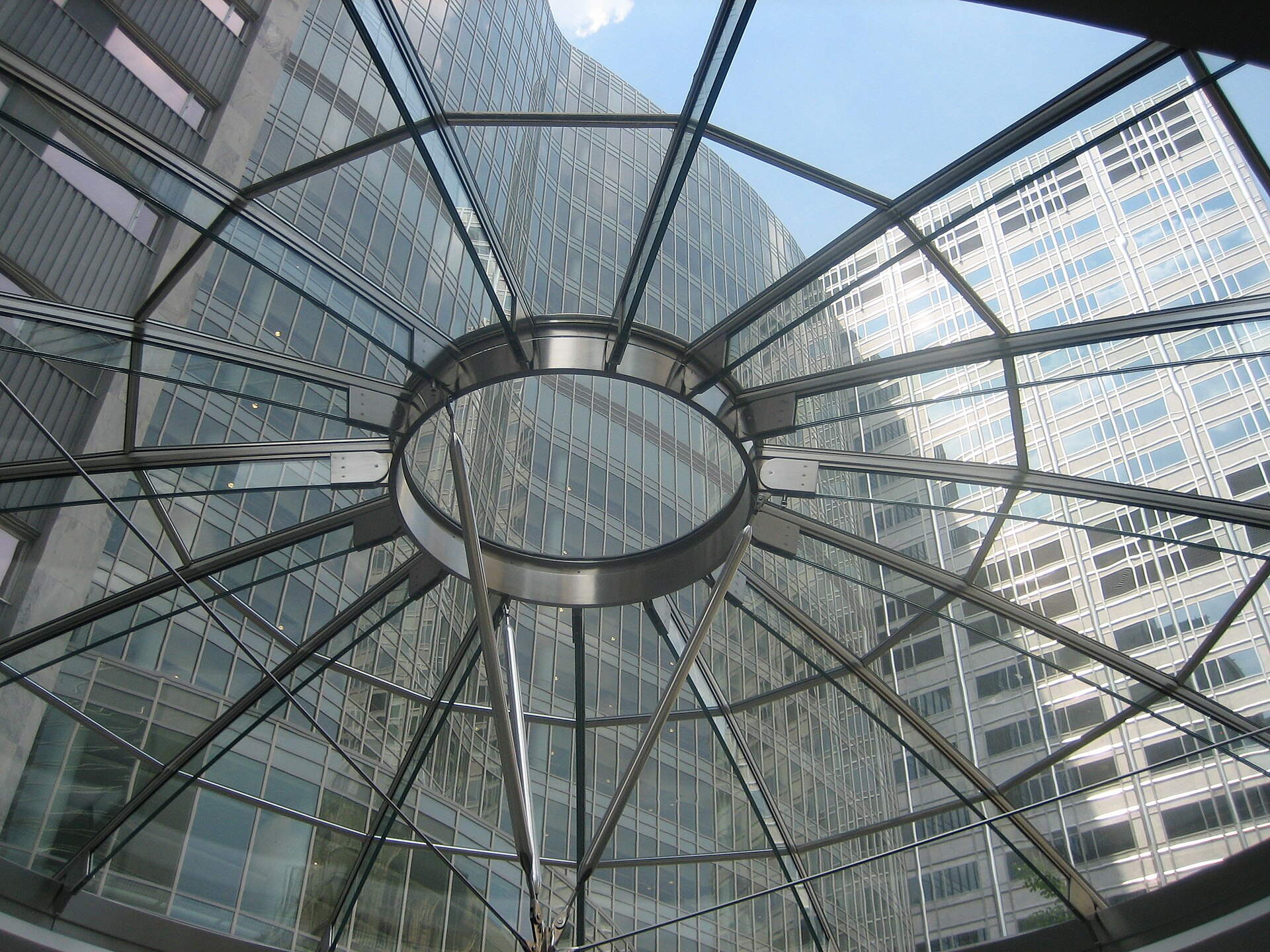 The Gonda Building on the Mayo Clinic downtown campus in Rochester, Minnesota
