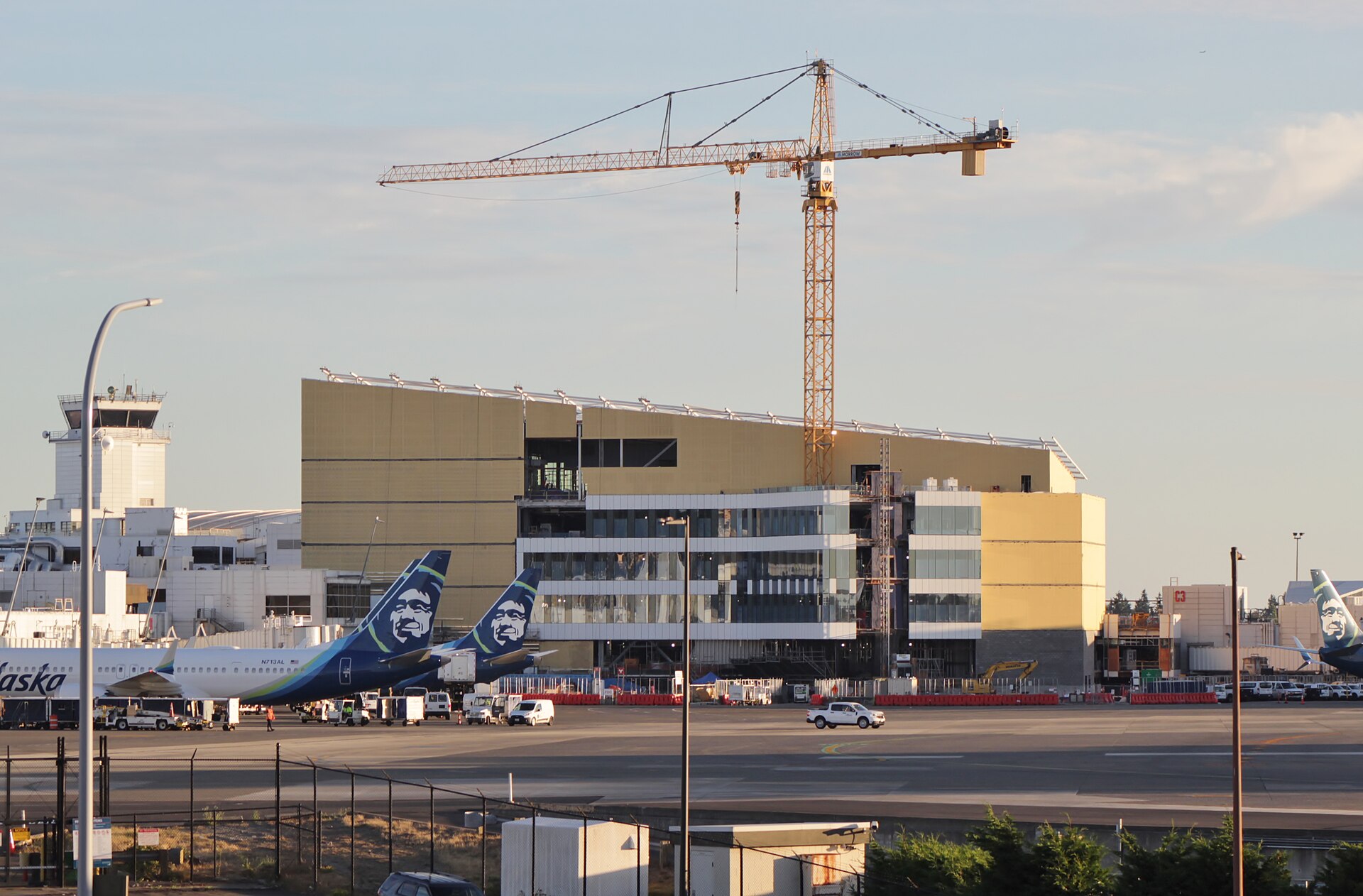 Projects Construction work on the C Concourse at Seattle-Tacoma International Airport