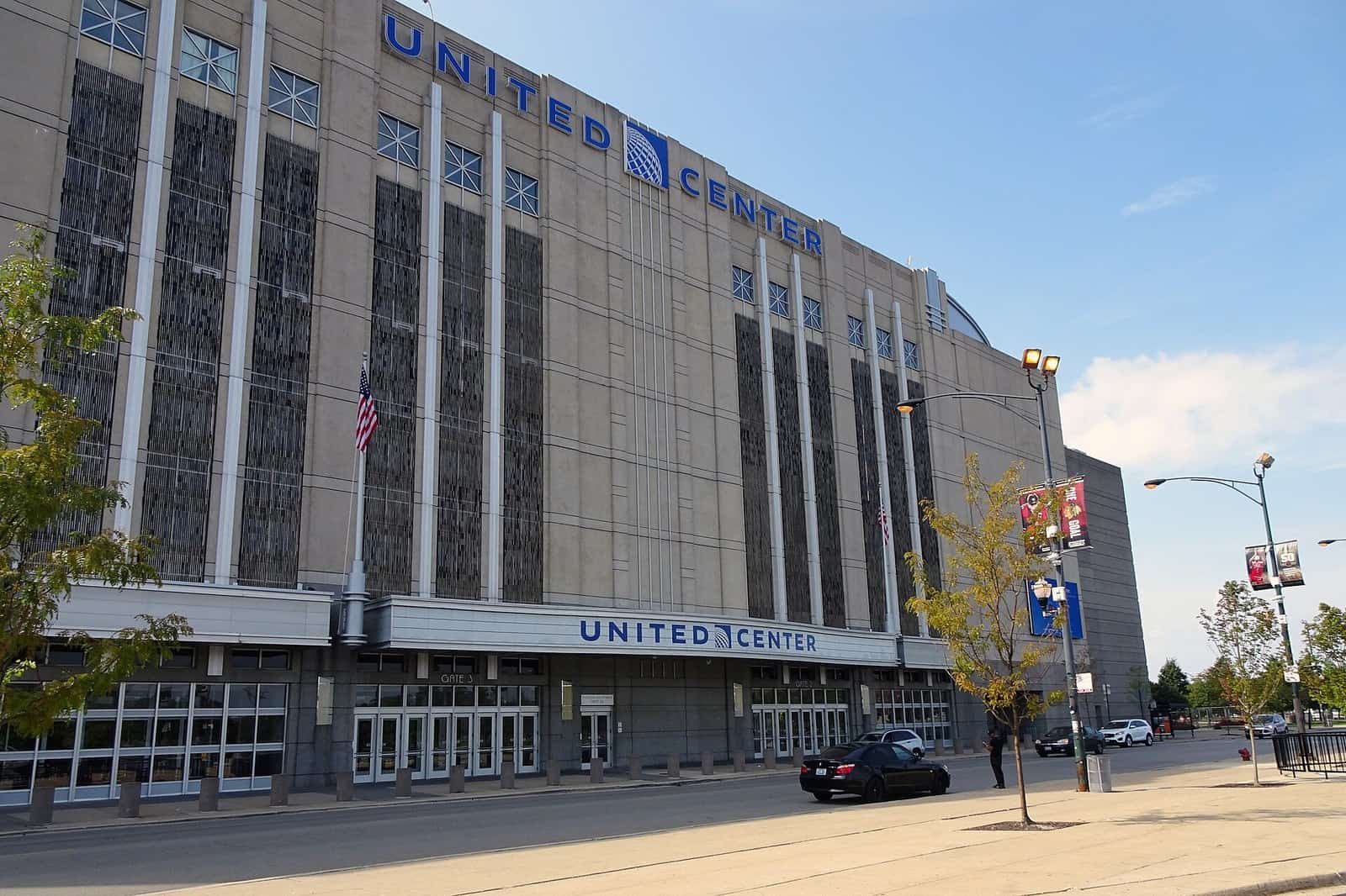 The United Center on West Madison Street, Chicago