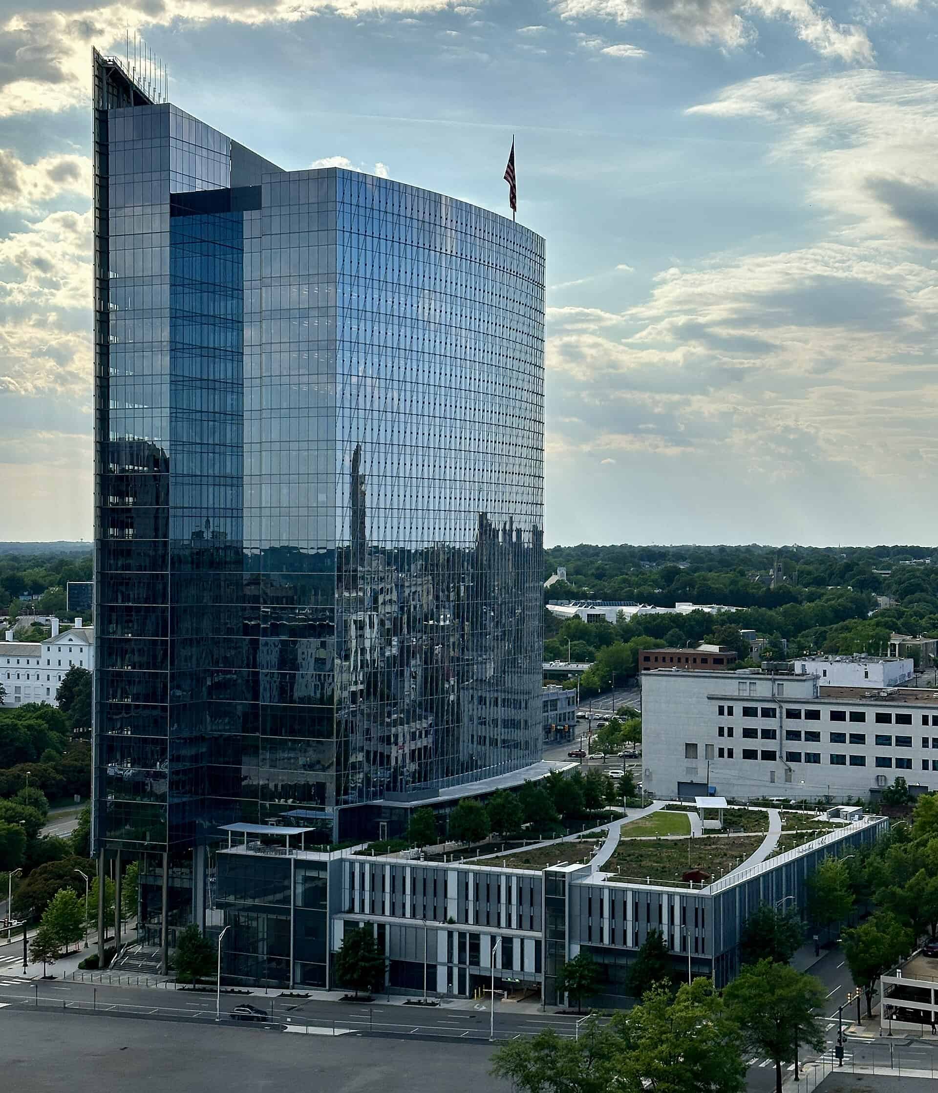 Dominion Energy's 600 Canal Place tower in downtown Richmond, Virginia