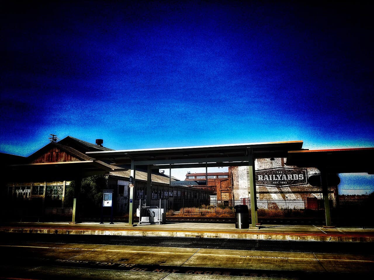 The Railyards redevelopment district in downtown Sacramento, California