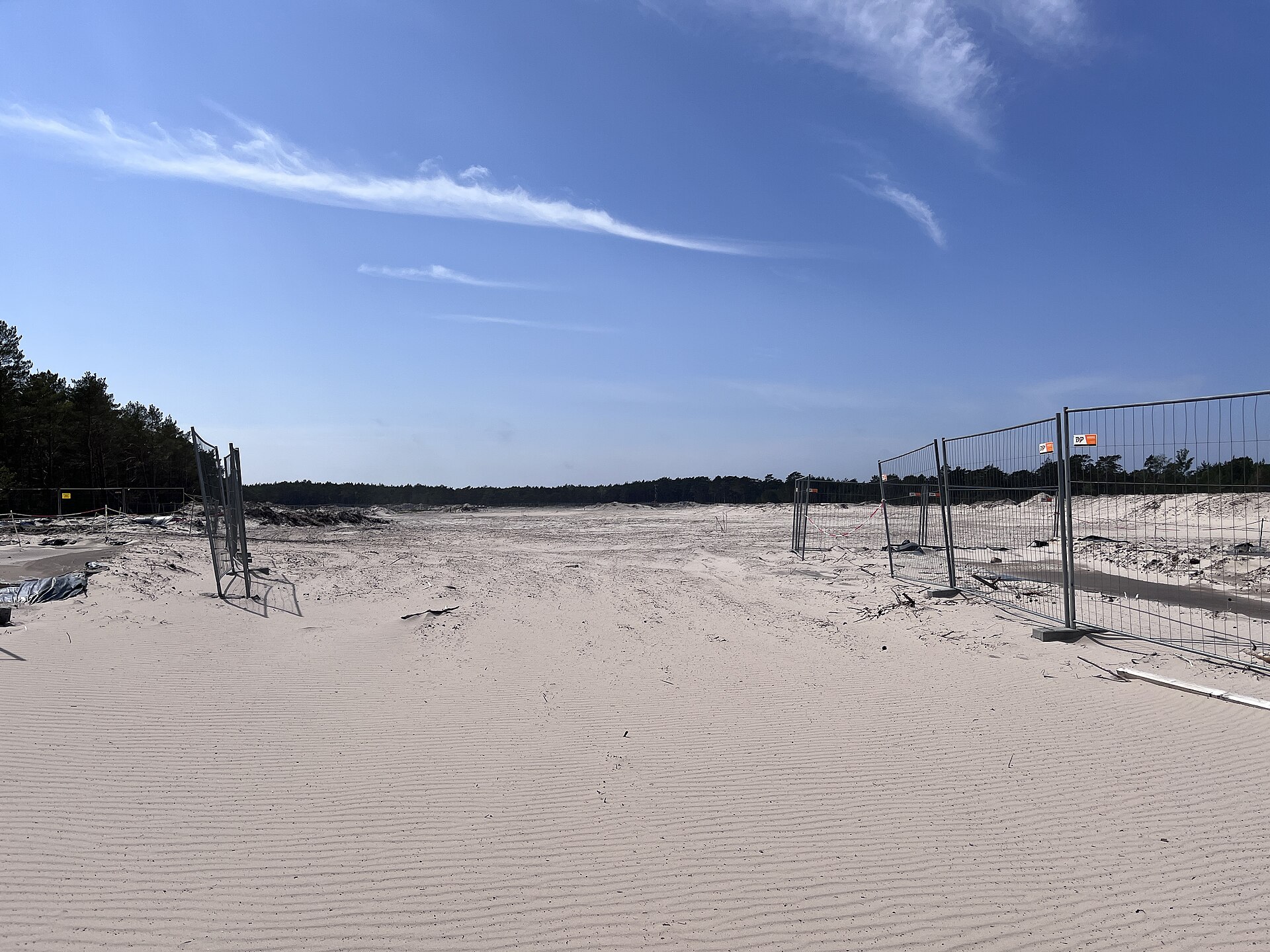 Lubiatowo-Kopalino nuclear power plant site near Choczewo on Poland's Baltic coast in June 2025
